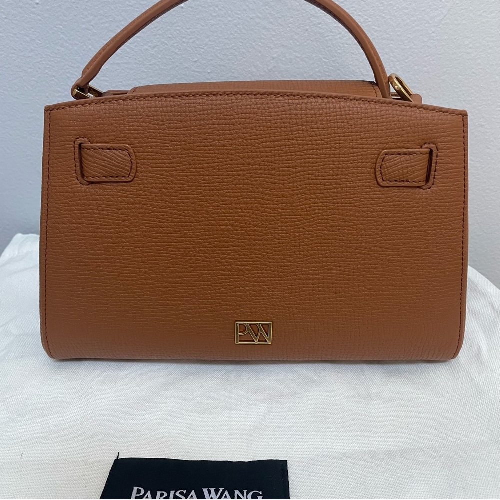 Parisa Wang Micro Madison top handle bag in Chestnut - Picture 3 of 16